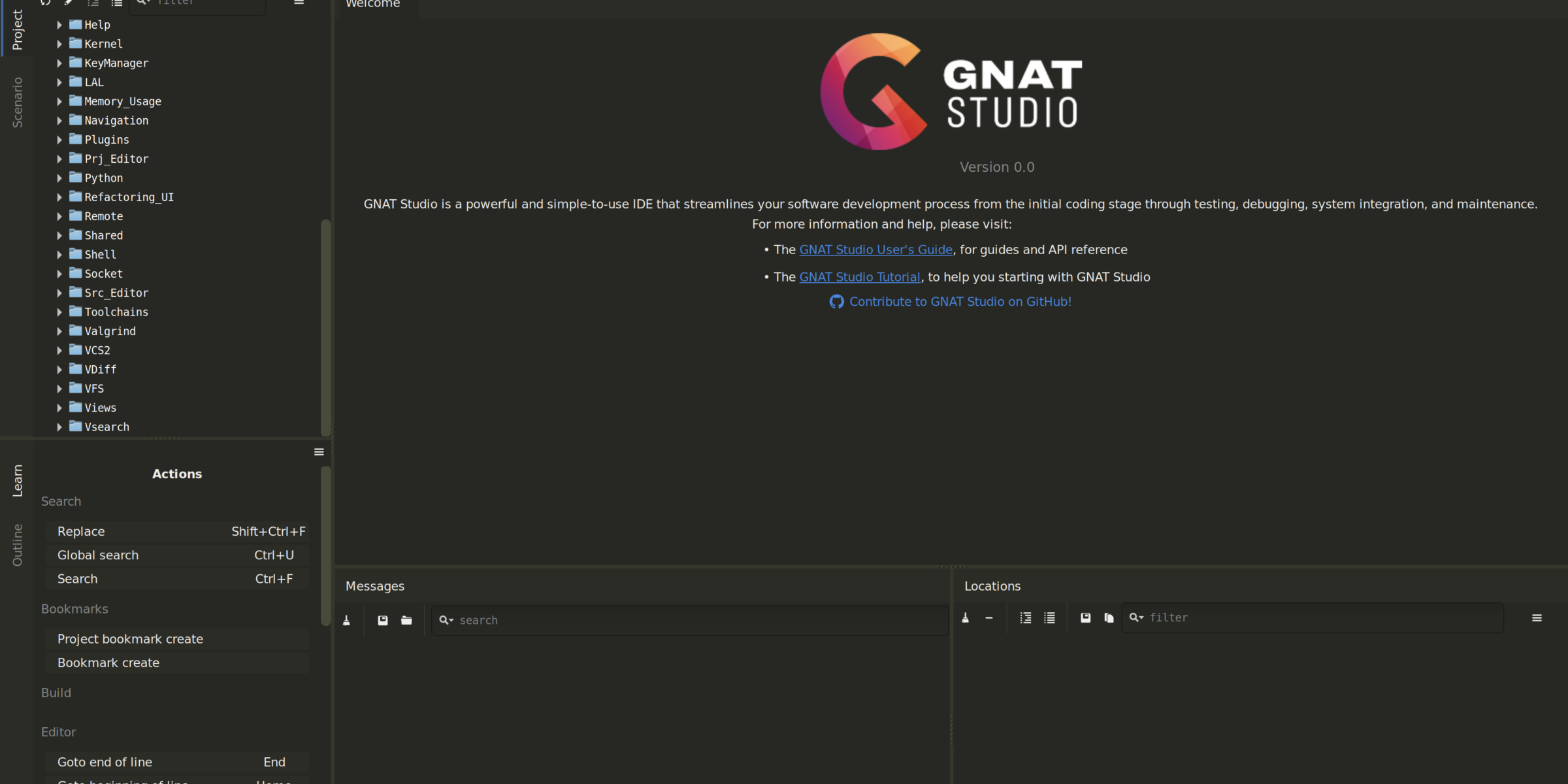 New features for string literals and comments in GNAT Studio