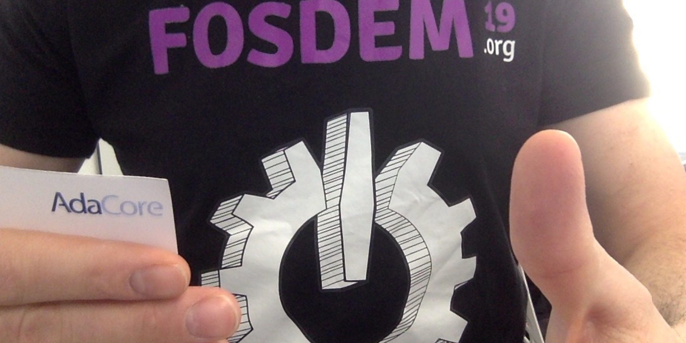 AdaCore at FOSDEM 2022